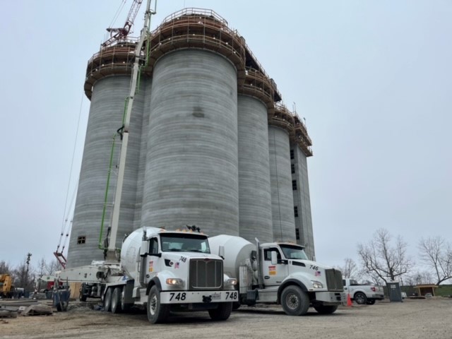 2023 Best Concrete Award Project Recipient - CHS Grain Elevator